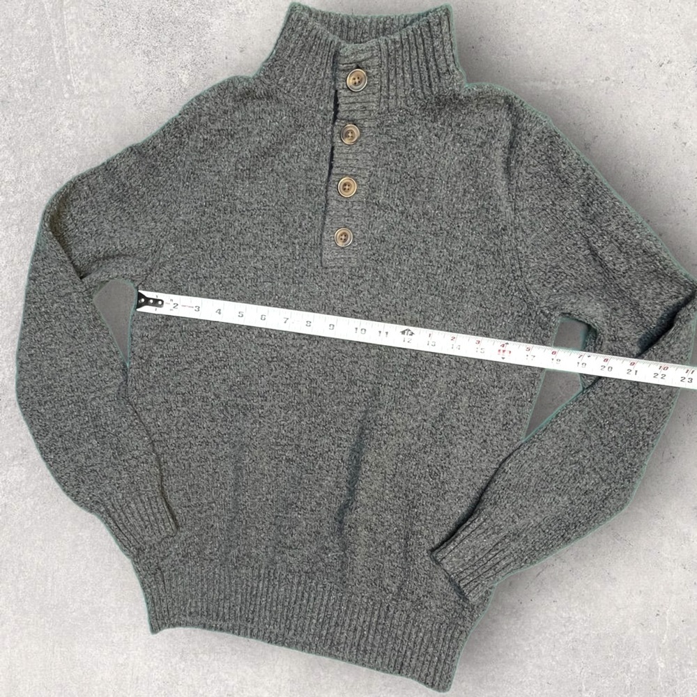 Izod Sweater Gray Sz Small - Picture 6 of 16